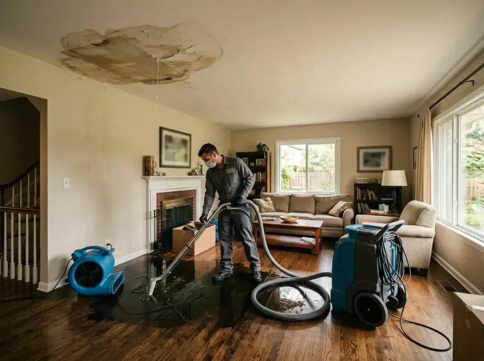 attic-pipe-burst-ceiling-drip-008 — frequently asked questions, Water Damage Restoration & Carpet Care in Monrovia, CA
